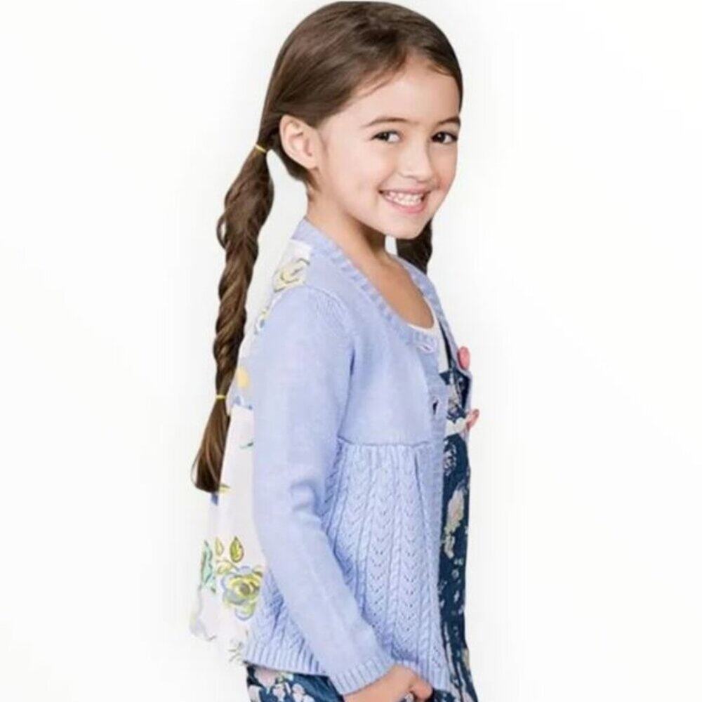 Matilda Jane Blue I Spy Cardigan Sweater - Size 4
